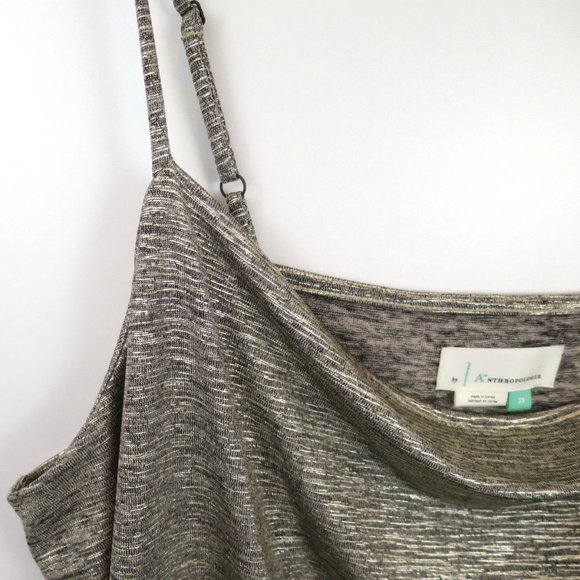 Anthropologie Silver Shimmer Cami Tank Top Size 3X - Picture 6 of 11